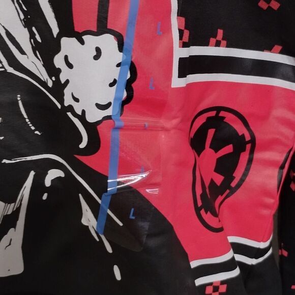 Christmas Sweatshirt Darth Star Wars Size Large Santa Hat! Disney - Picture 3 of 9